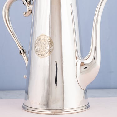 Antique Silverplate Mosley Hotel Coffee Pot