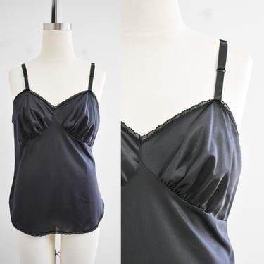 1980s Black Camisole 