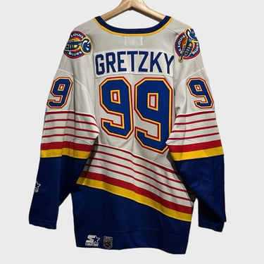 Vintage Wayne Gretzky St. Louis Blues Jersey XL