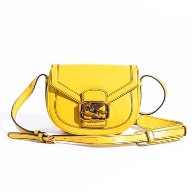 ETRO Yellow Saddle Bag