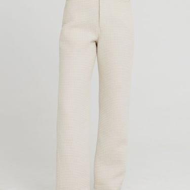 Aniela Parys Effy Waffle Trousers - cream