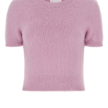 Maison Margiela Women Lilac Angora Blend Sweater