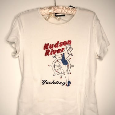 2000s Hudson River Yachting Baby Doll Tee