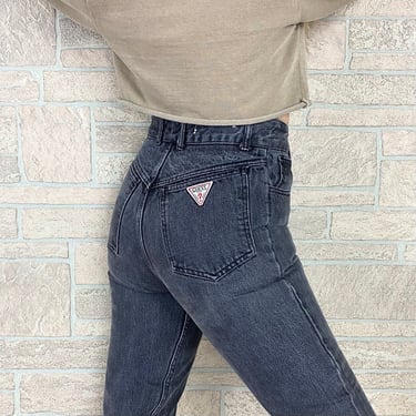 Guess High Rise Zip Ankle Jeans / Size 26 Petite 