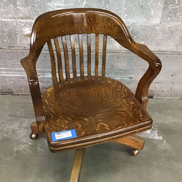 White Oak Bankers Chair (Seattle)