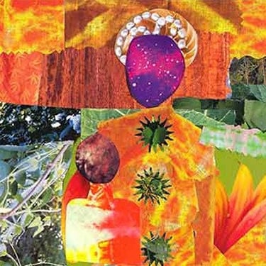 Flower Mother and Child 14x11 Print Collage 