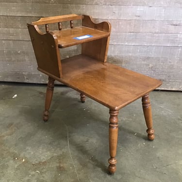 Colonial Style Two-Tier Table (Tacoma)