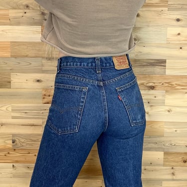 Levi's 706 Student Fit Vintage Jeans / Size 26 27 