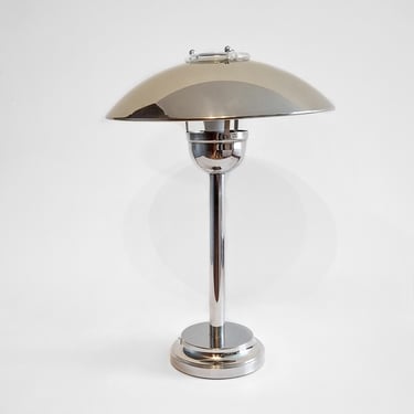 Atrium Bauhaus 1970s Germany Mushroom Desk Lamp Vintage SKS Karl Struppe Vienna Bauhaus Design 