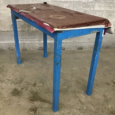 Blue Steel Work Table (Seattle)