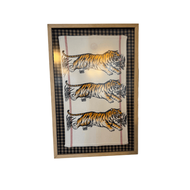 Framed Tiger Towel