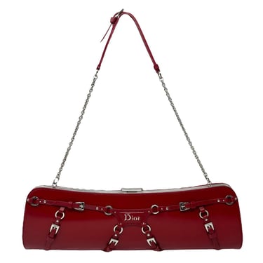 Dior Red Bondage Chain Bag