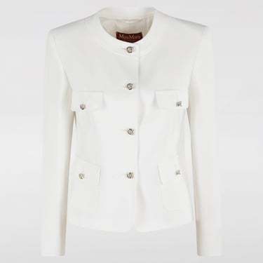 Max Mara Studio Jacket Woman White