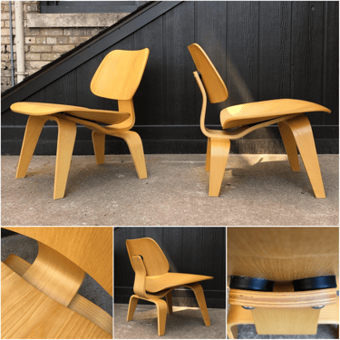 Eames Lcw Chairs In Ash 