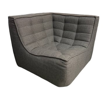 Ethnicraft Jacques Deneef Dark Grey N701 Corner Sofa Module FFE258-148