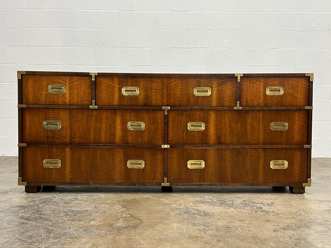 Lane Campaign MidCentury 7Drawer Dresser / Credenza Great TV Stand