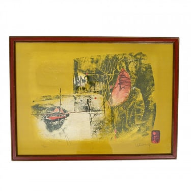 Hoi Lebadang Signed Mixed Medium Print