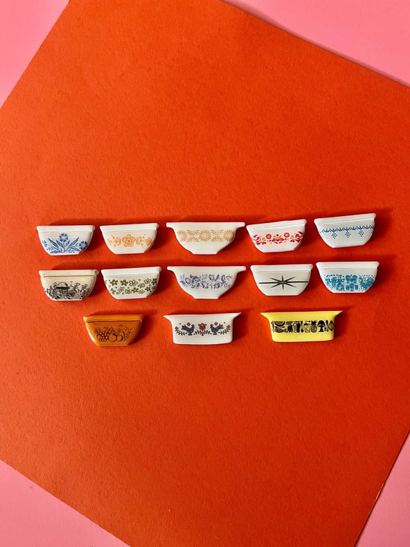 Pyrex Magnets | Vintage MC | Frederick, MD