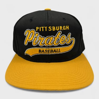 Vintage Pittsburgh Pirates Script Snapback Hat