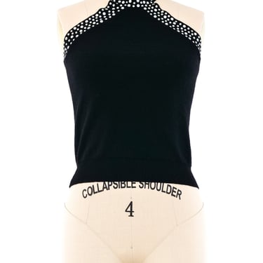 Sonia Rykiel Embellished Knit Halter