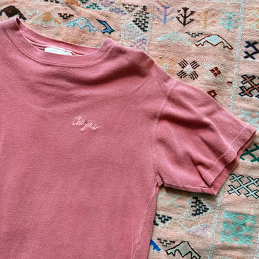 Heavyweight Embroidered Cotton Tee 