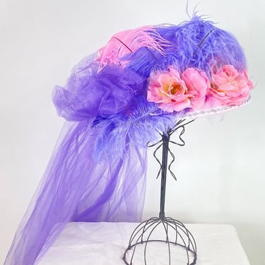 Vintage Wool Made in USA Purple & Gold Derby | Jenuine  display picture 1