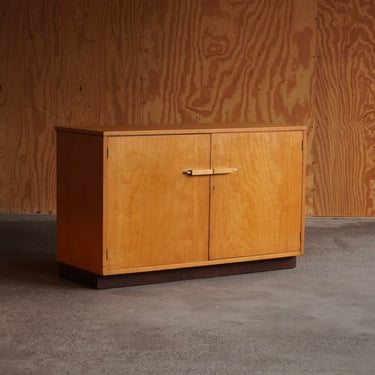 Eliel Saarinen Two Door Cabinet by Johnson Furniture Co 