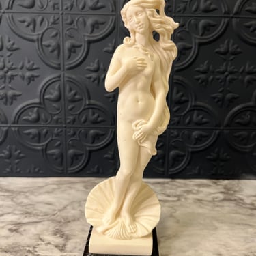 Venus Statue by Botticelli on Marble Base