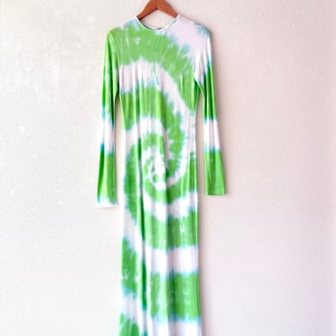 NOMIA TIE DYE MAXI DRESS SIZE 4