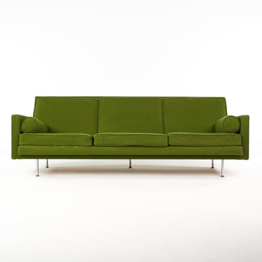 George Nelson for Herman Miller Mid Century Green Sofa - mcm 