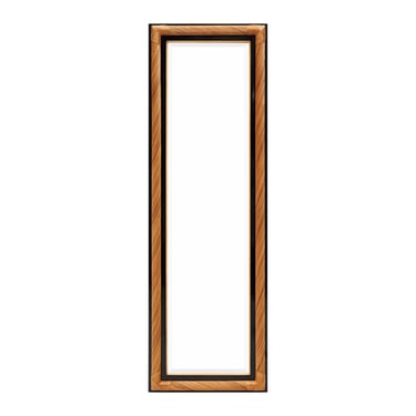 Mid-Century Bamboo Full Length Mirror