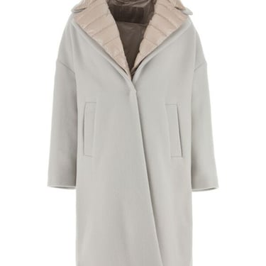 Herno Women Sand Wool Blend Coat