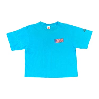 (L) 1990's Blue Nike Cross Training T-Shirt 031422 JF
