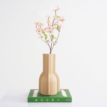 Putty Ceramic Vase 