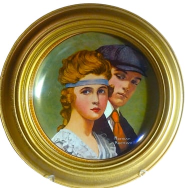 VINTAGE Collectible Plate, Norman Rockwell 