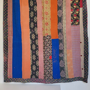 Kantha Quilt No. 073