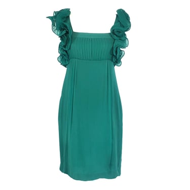 Catherine Malandrino Emerald Green Silk Cocktail Formal Dress | Making Mid  Century Mod - San Francisco, CA | ATTIC