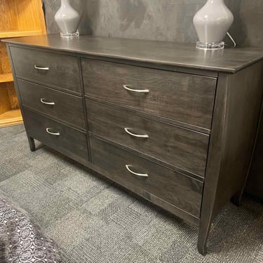 Boston Interiors Grey 6 Drawer Dresser