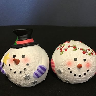 Snowman Balls S+P Shakers (Seattle)