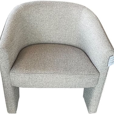 30.25" Textured Gray Accent Chair