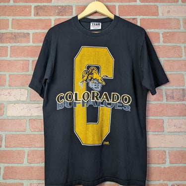 Vintage 90s NCAA Colorado Buffaloes ORIGINAL Collegiate Tee - Large 