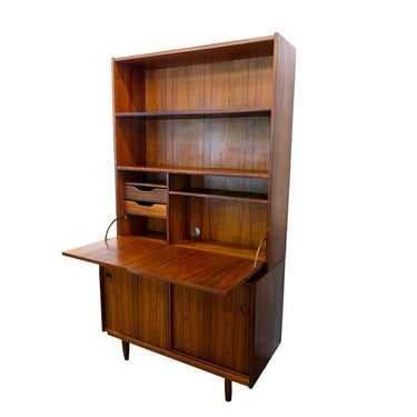 Rosewood cabinet with secretary