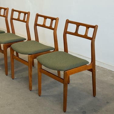 Vintage Teak Dining Chairs by Dscan - Set of Four 