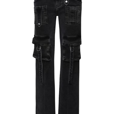 Blumarine Gray Cotton Jeans Woman