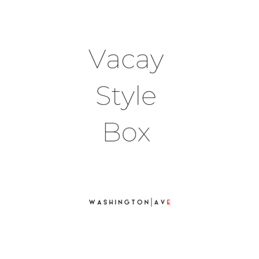 Vacay Style Box