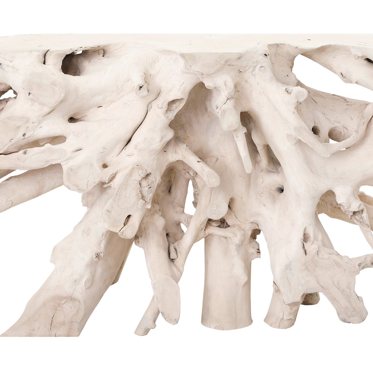 Large Bleached Teak Root Console | Jayson Home - Chicago, IL | ATTIC