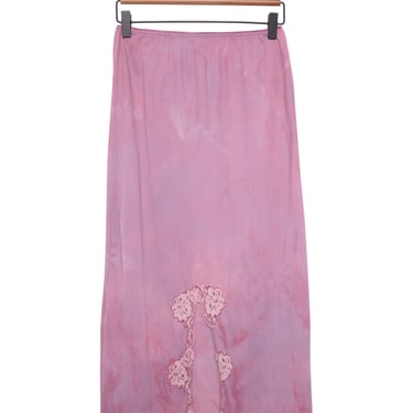 Hand Dyed Lace Slip Skirt USA