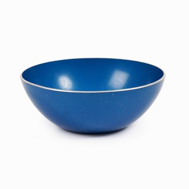 Emalox Aluminum Bowl Norway Enameled Blue 