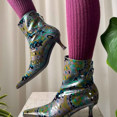 90s Pucci Inspired Booties | 6