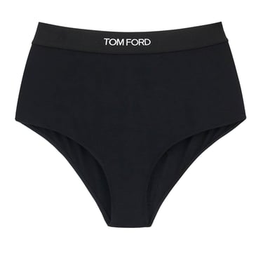 Tom Ford High-Waisted Underwear Briefs With Logo Band Women